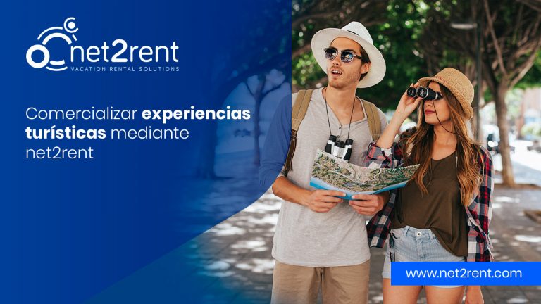 Comercializar experiencias turísticas mediante net2rent