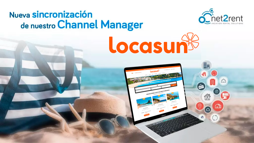 Locasun.es, nueva sincronización del Channel Manager de net2rent