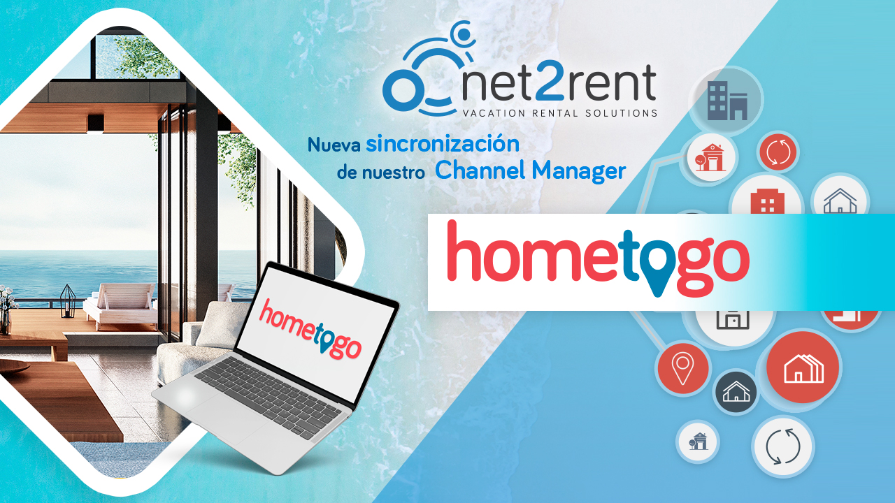 HomeToGo, nueva sincronización del Channel Manager de net2rent