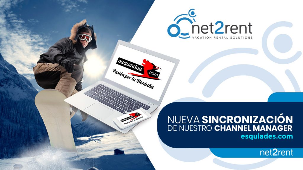 Esquiades, nueva sincronización "de montaña" en net2rent.