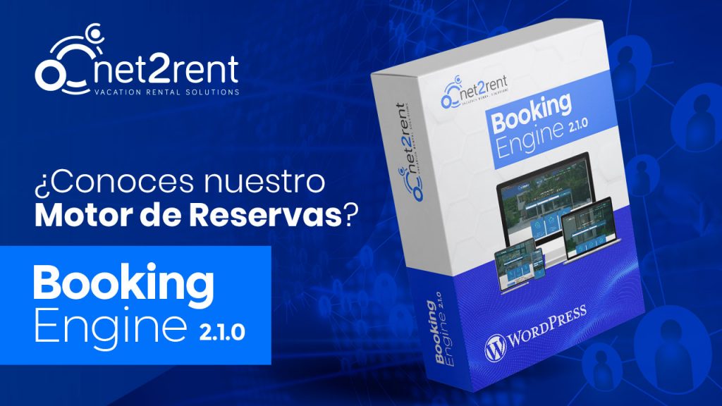 ¿Conoces el motor de reservas de net2rent? Un sistema para mostrar los alojamientos en tu web y admitir reservas directas, compatible con la potencia de WordPress