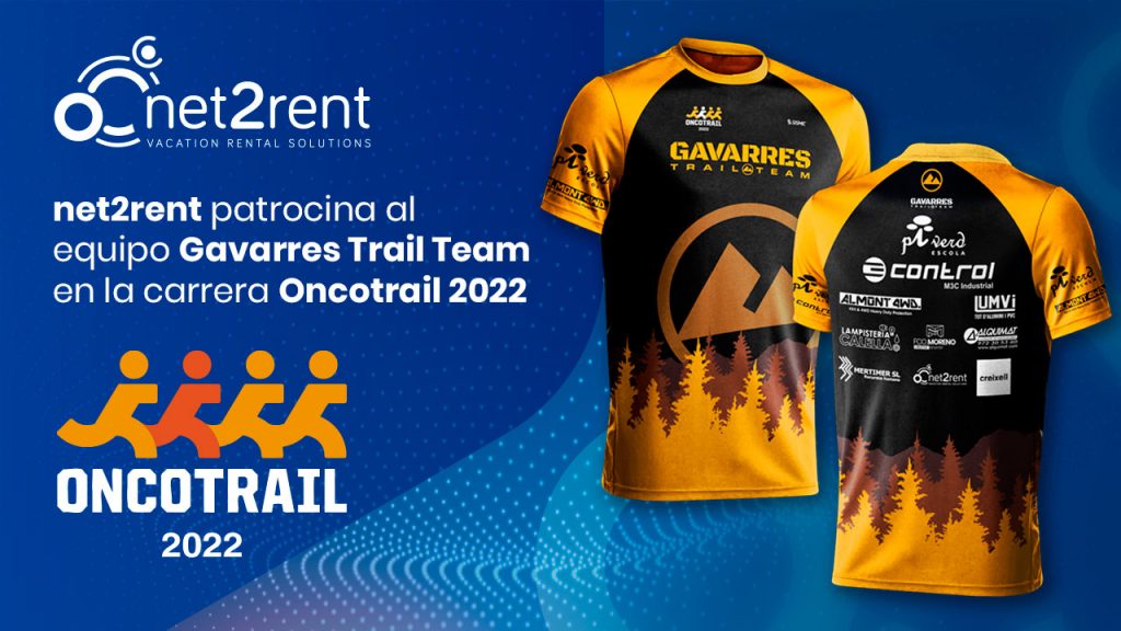 net2rent patrocina al equipo Gavarres Trail Team en la carrera solidaria Oncotrail 2022