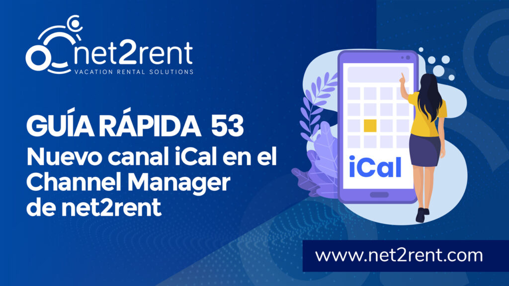 Nuevo canal iCal en el Channel Manager de net2rent