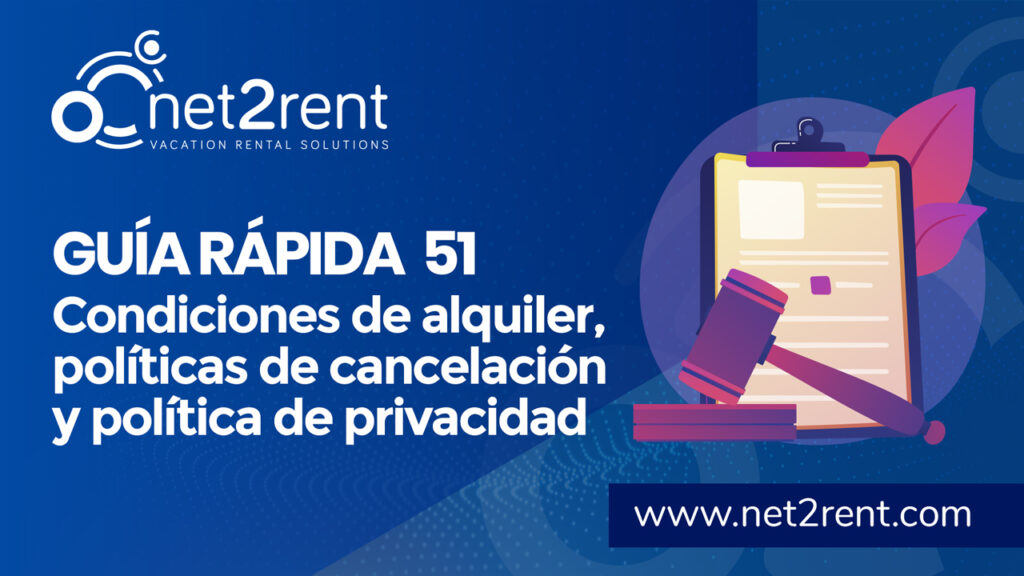 Guía Rápida 51 - Condiciones de Alquiler, Políticas de Cancelación y Políticas de Privacidad