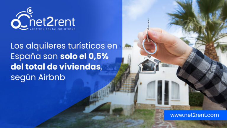 Los alquileres turísticos representan solo el 0,5% del parque de viviendas en España, según un informe de Airbnb